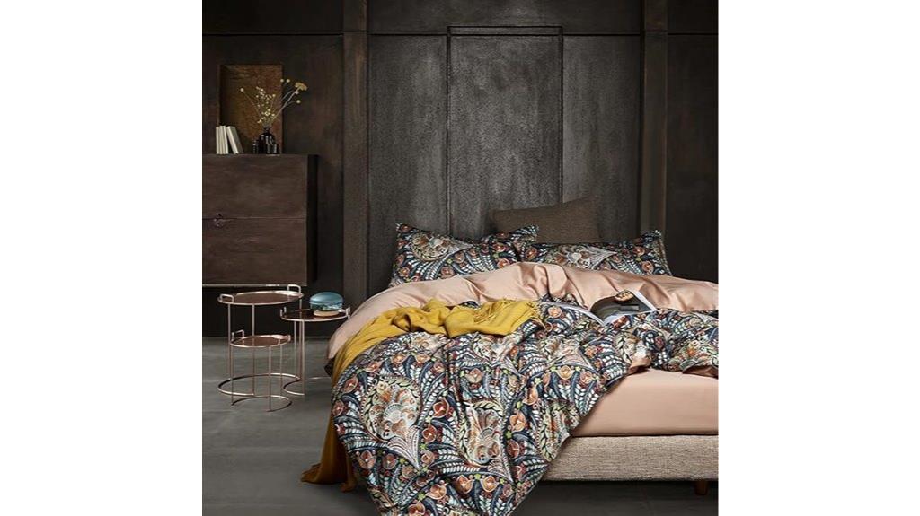 king size floral duvet
