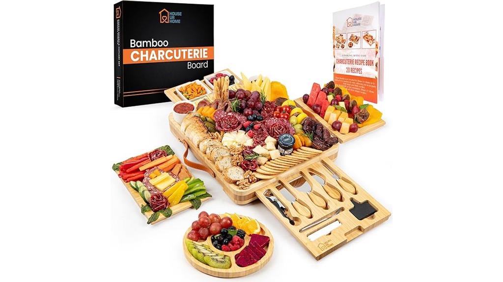 large bamboo gift set