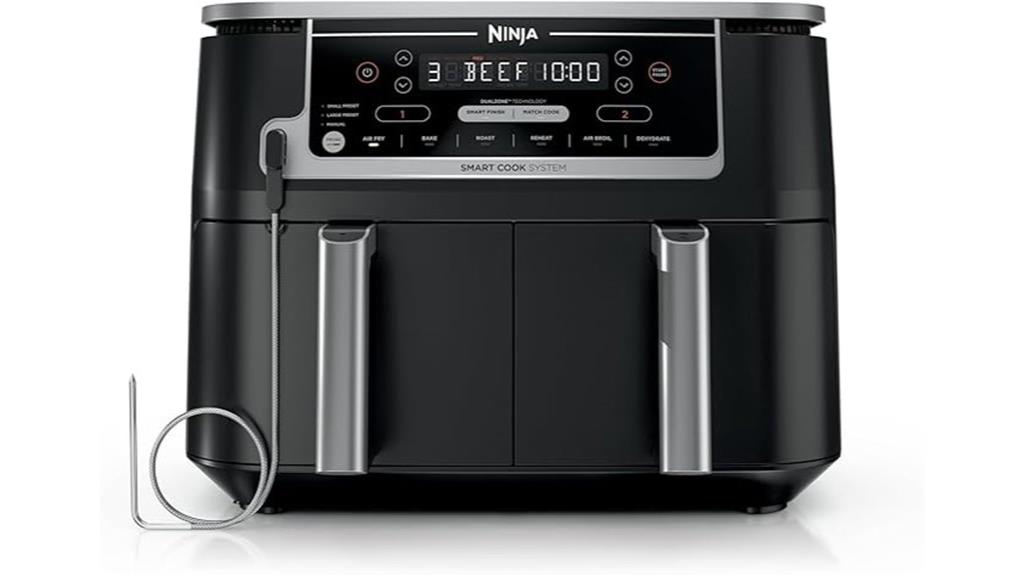 large capacity dual zone air fryer