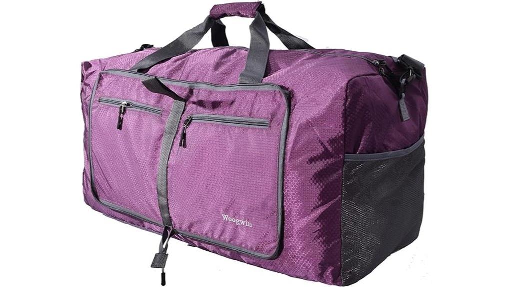 large waterproof foldable duffel
