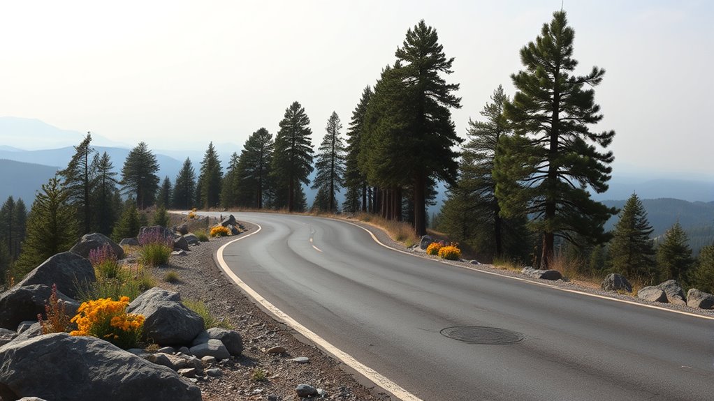 layered depth through composition