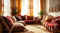layered textile texture richness