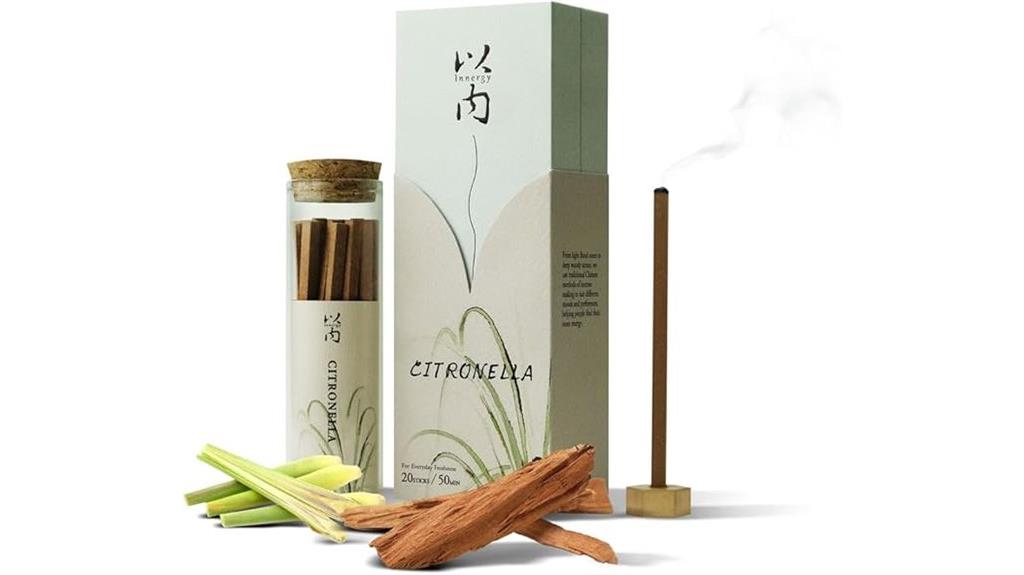 lemongrass citronella incense sticks