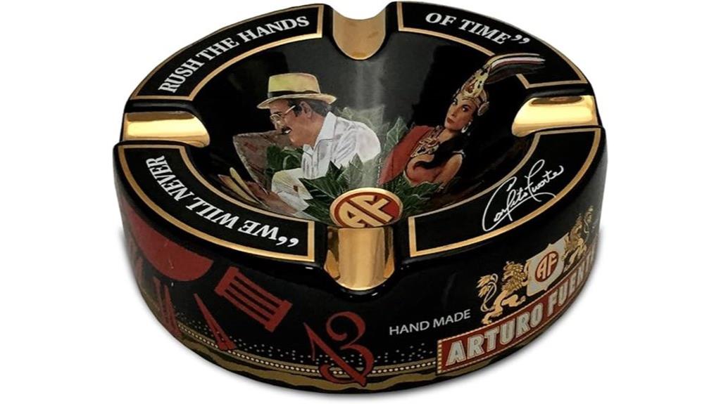 limited edition black ashtray
