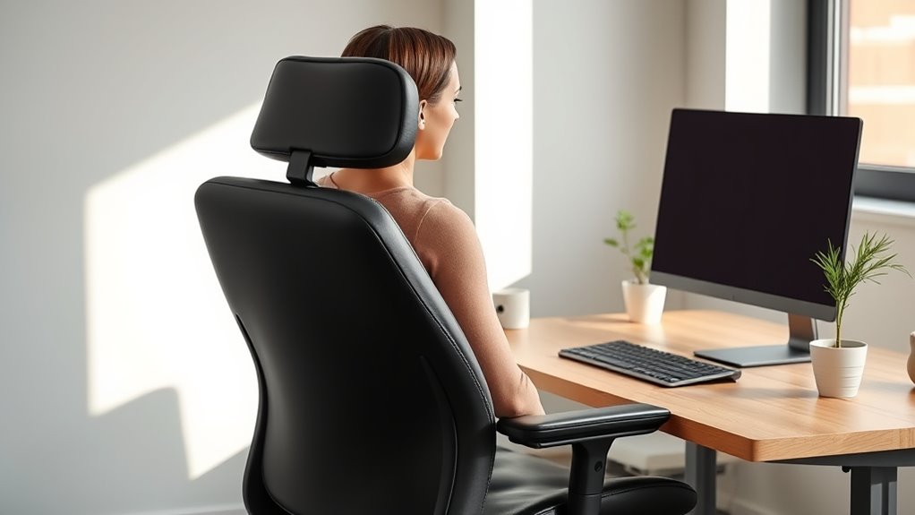 lumbar support enhances posture