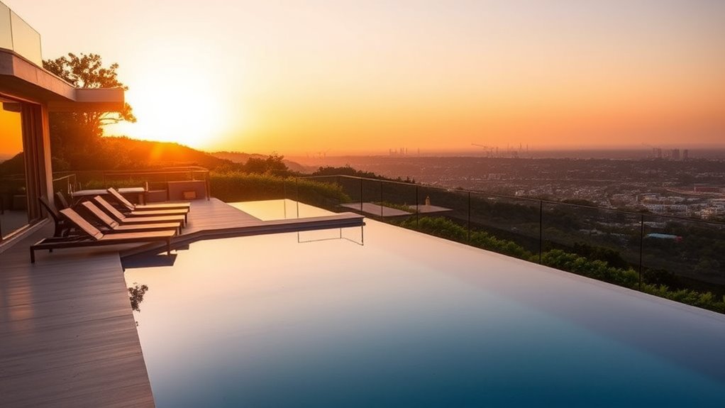 luxurious instagram worthy infinity pool