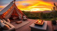 luxury camping tips