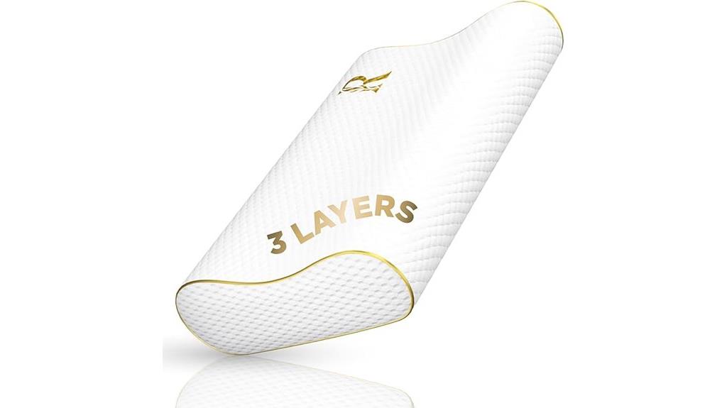 luxury travel memory foam