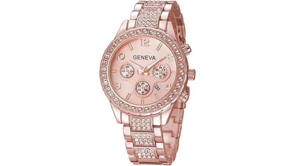 luxury unisex crystal watches