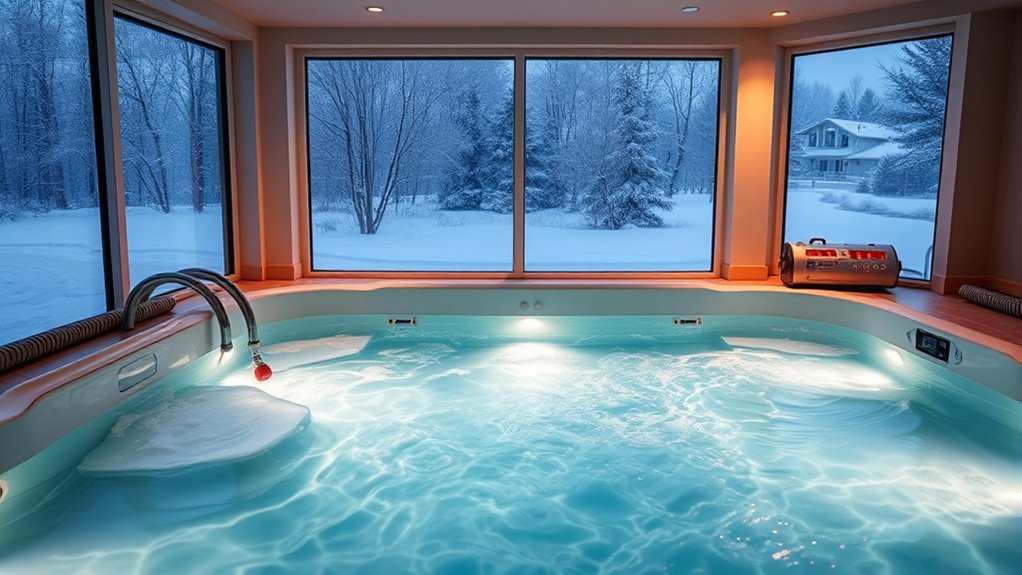 maintain consistent water temperature