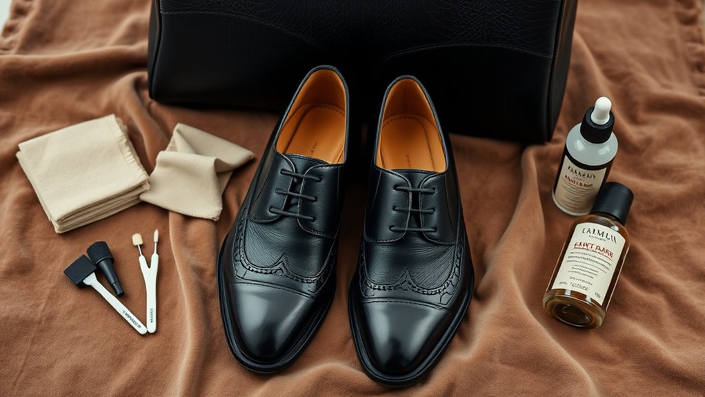 maintain luxury handbags and shoes