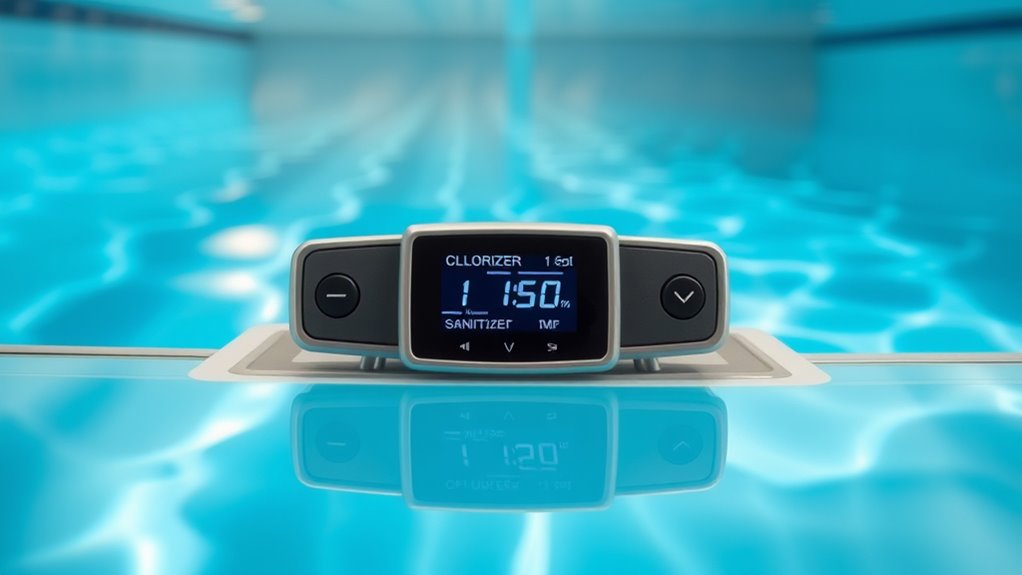 maintain proper sanitizer levels