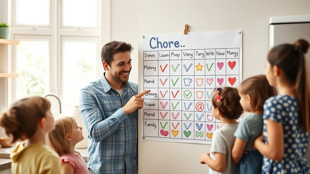 matching chores to family skills