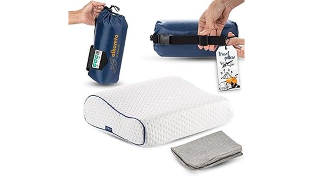 memory foam travel pillow