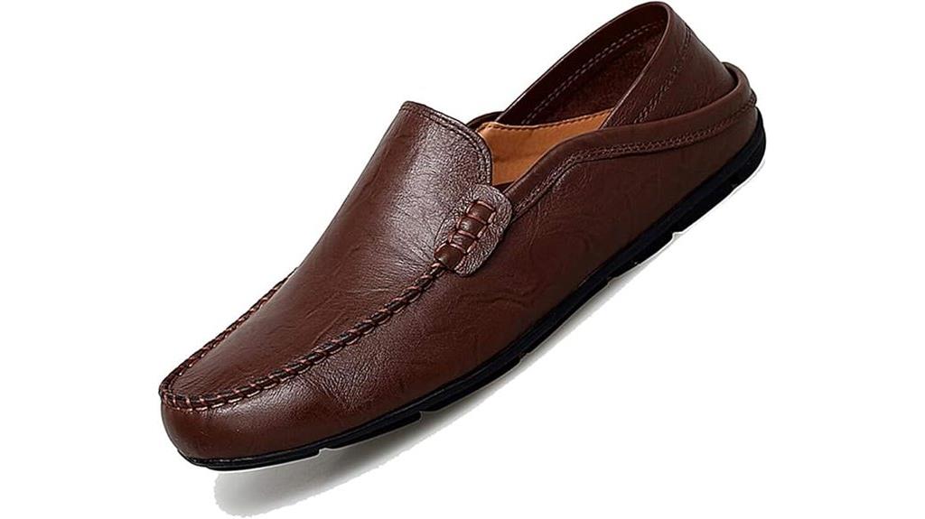 men s genuine leather loafers