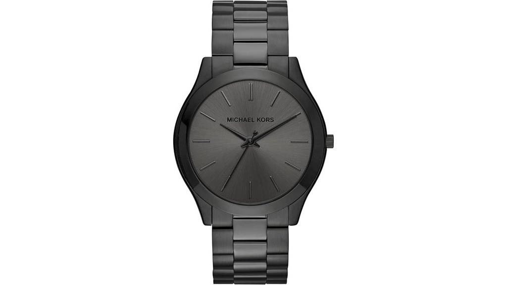 men s oversized slim watch