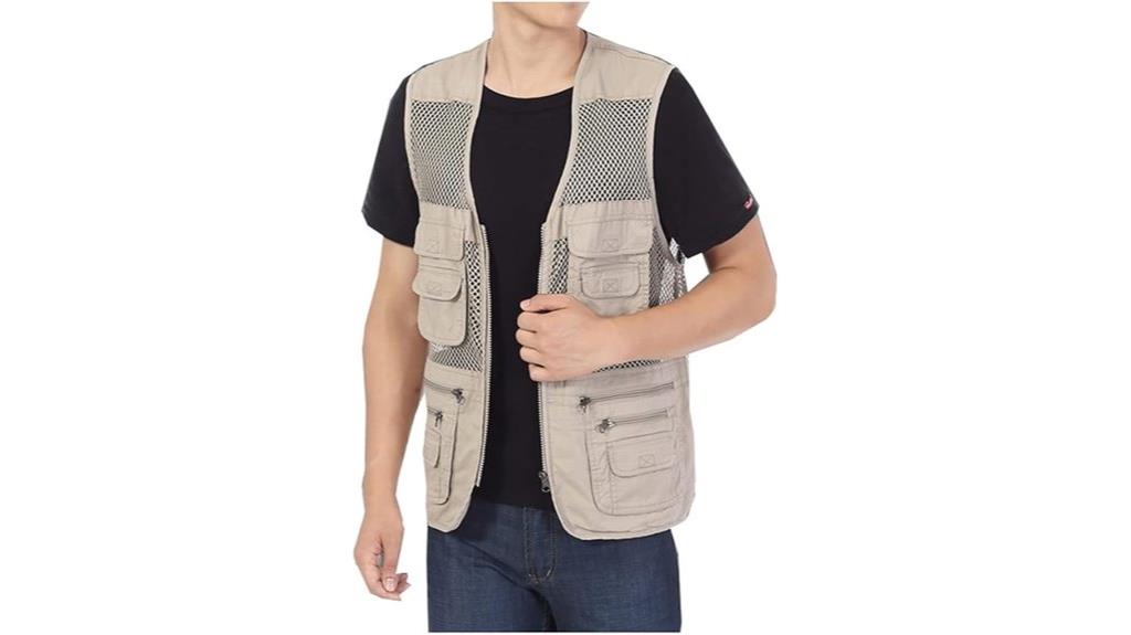men s safari fishing vest