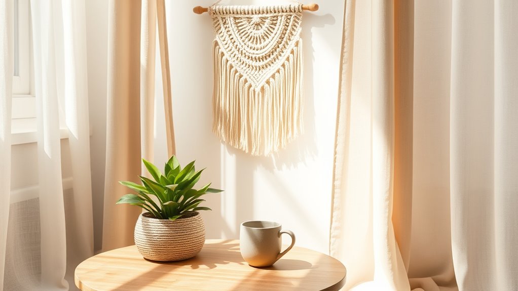 minimalist boho sustainable living