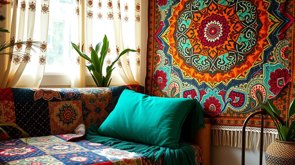 mix boho pattern prints
