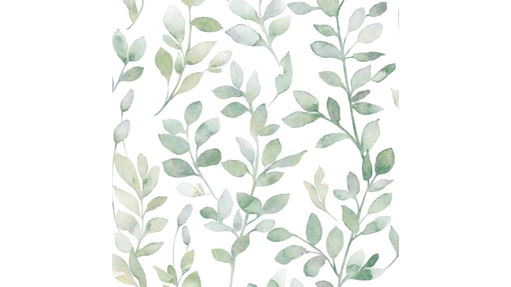 modern leaf peel wallpaper