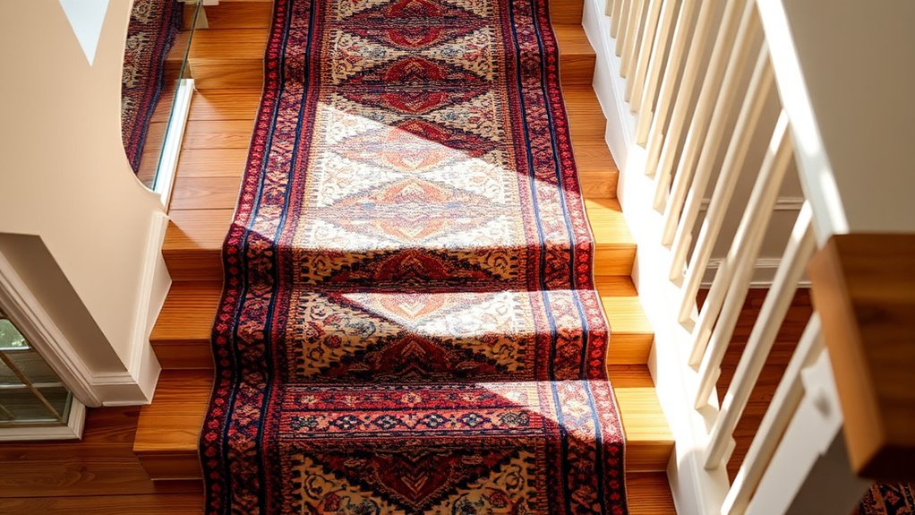 modern tribal geometric runner