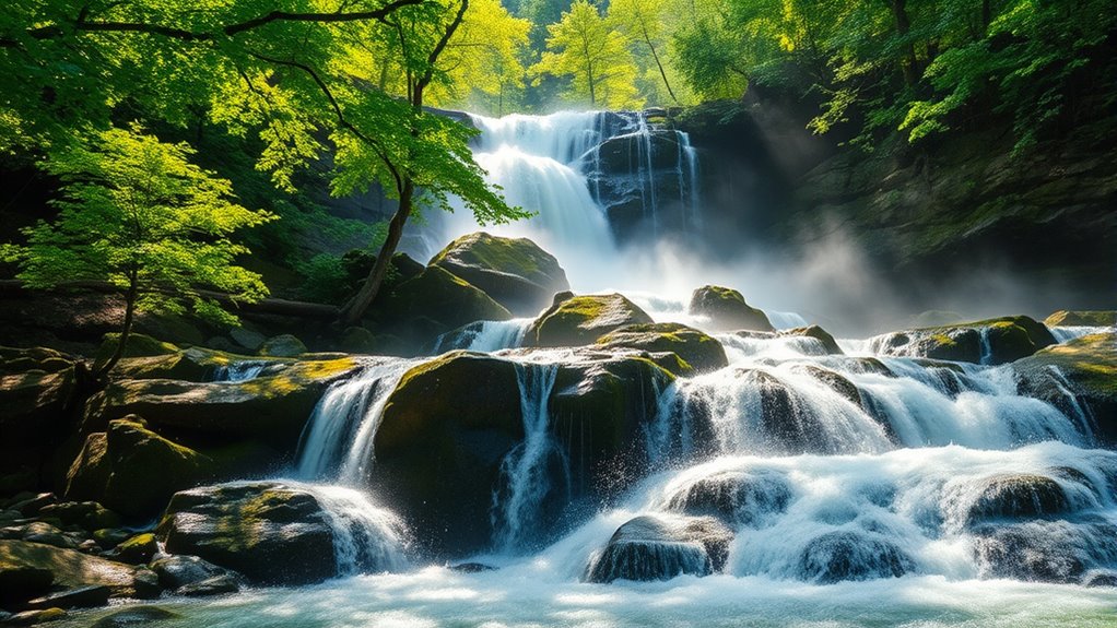 modify waterfall sound qualities