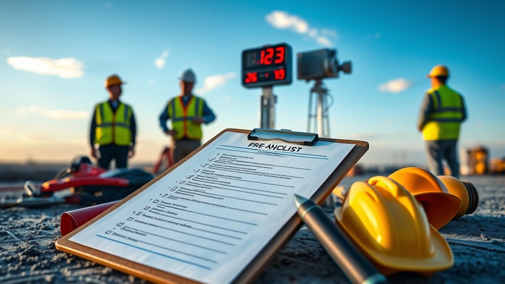 monitor weather prepare contingencies