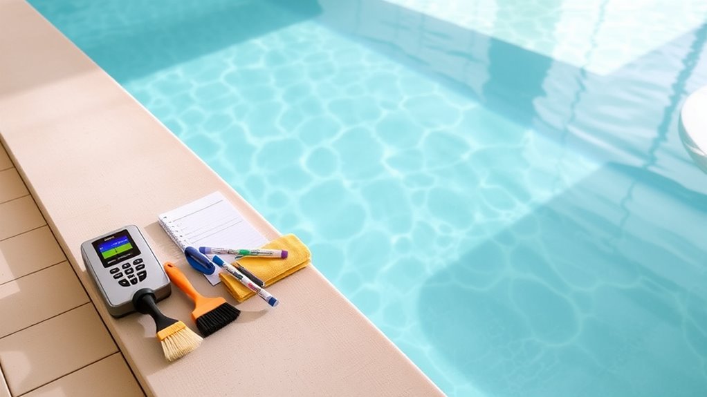 monthly deep cleaning and inspections