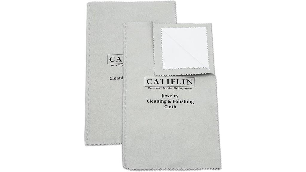 multi layer jewelry cleaning cloths