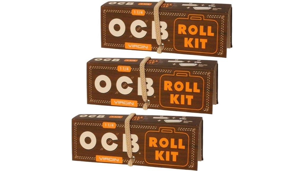 ocb virgin rolling kit