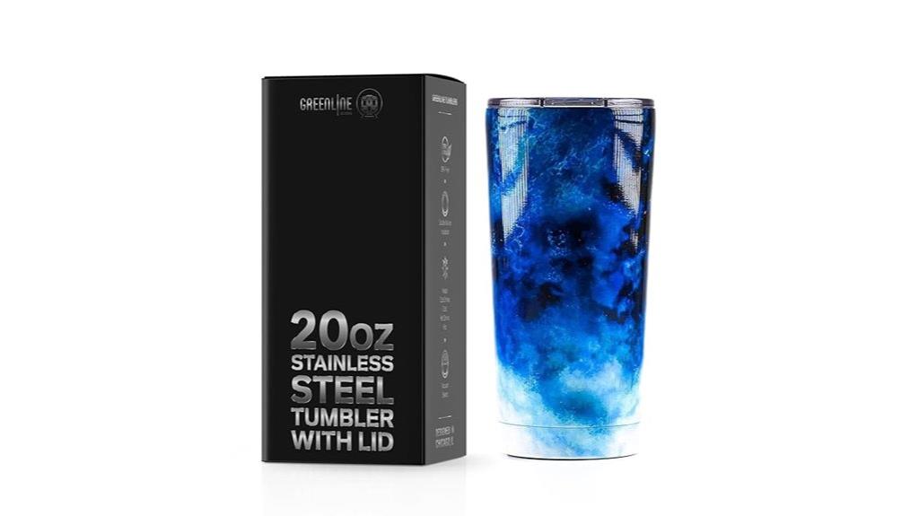 ocean inspired insulated tumbler