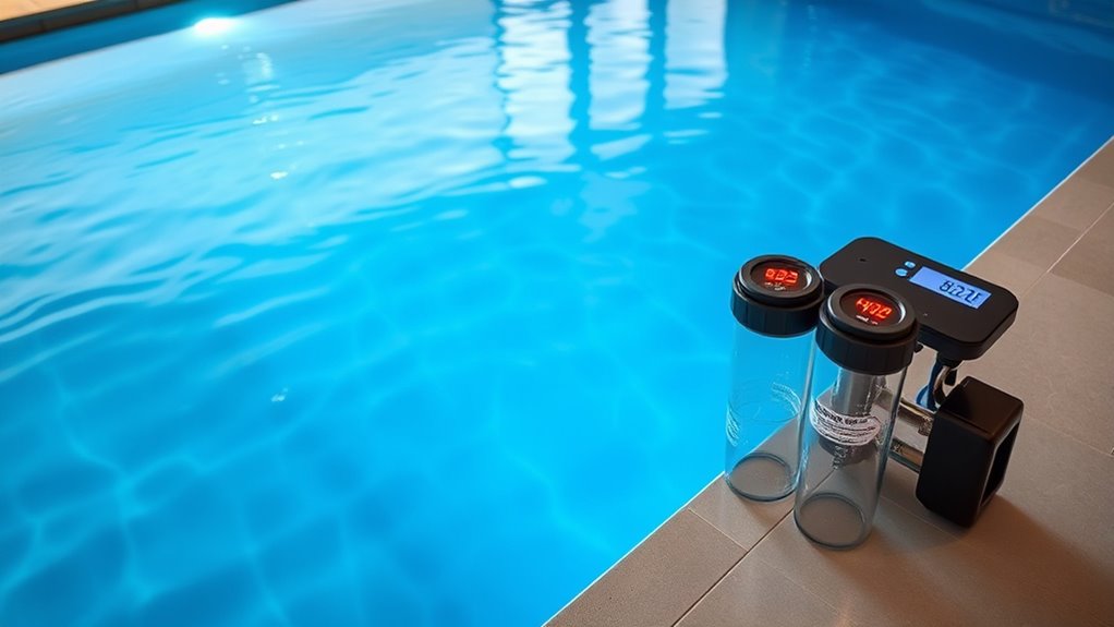 optimize chemical balance regularly