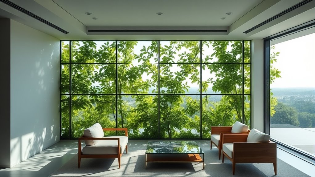 optimize natural light privacy