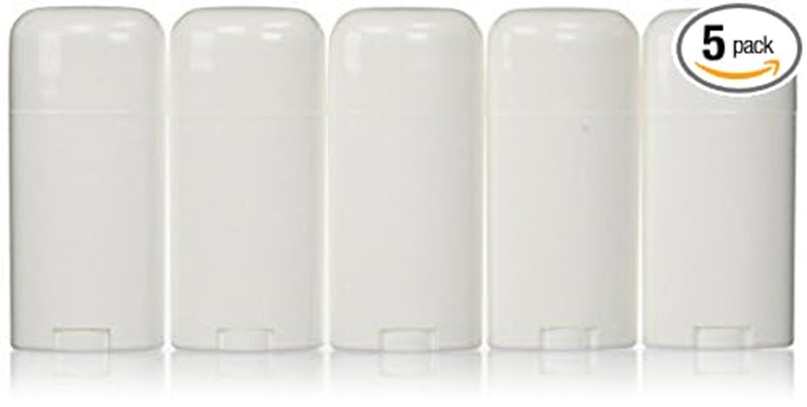 oval deodorant containers 5 pack
