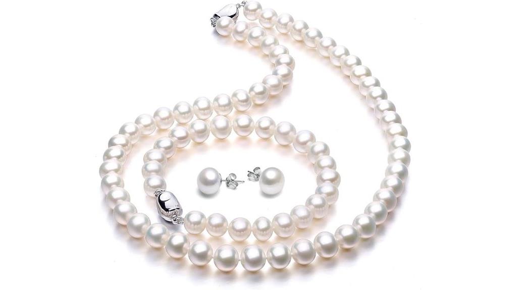 pearl jewelry set