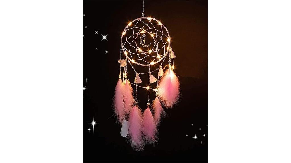 pink dream catchers decor