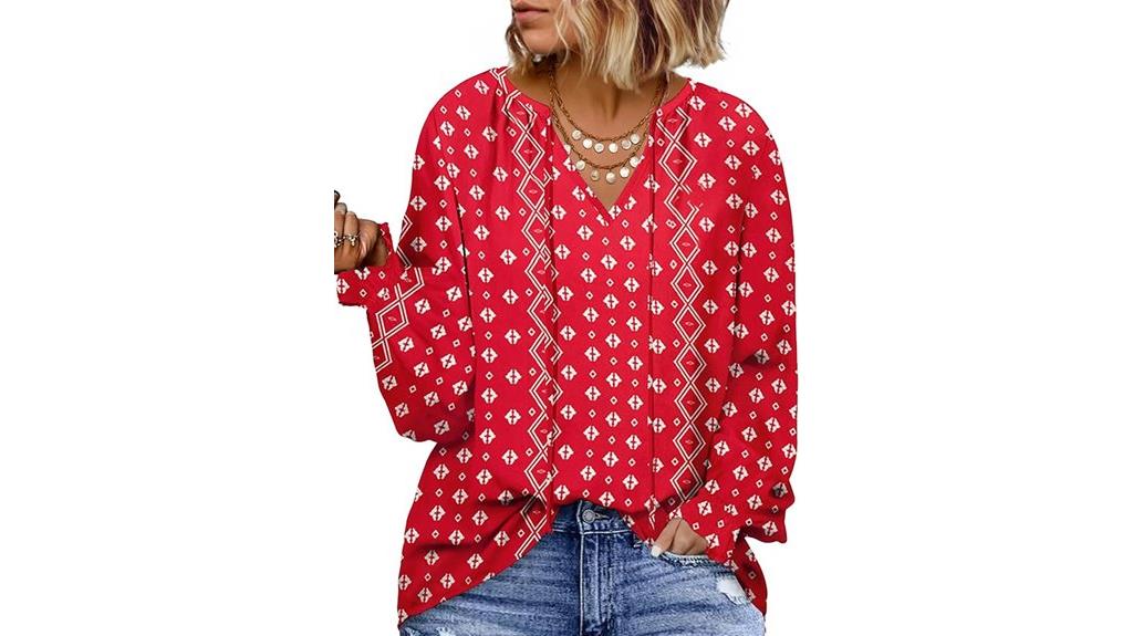 plus size floral blouse