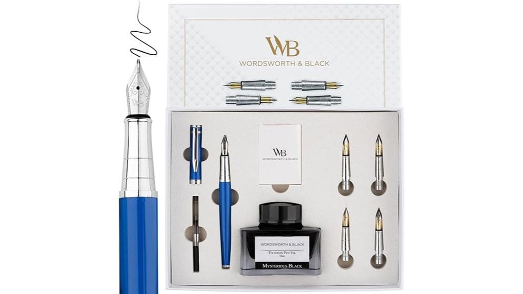 poetry themed pen gift set