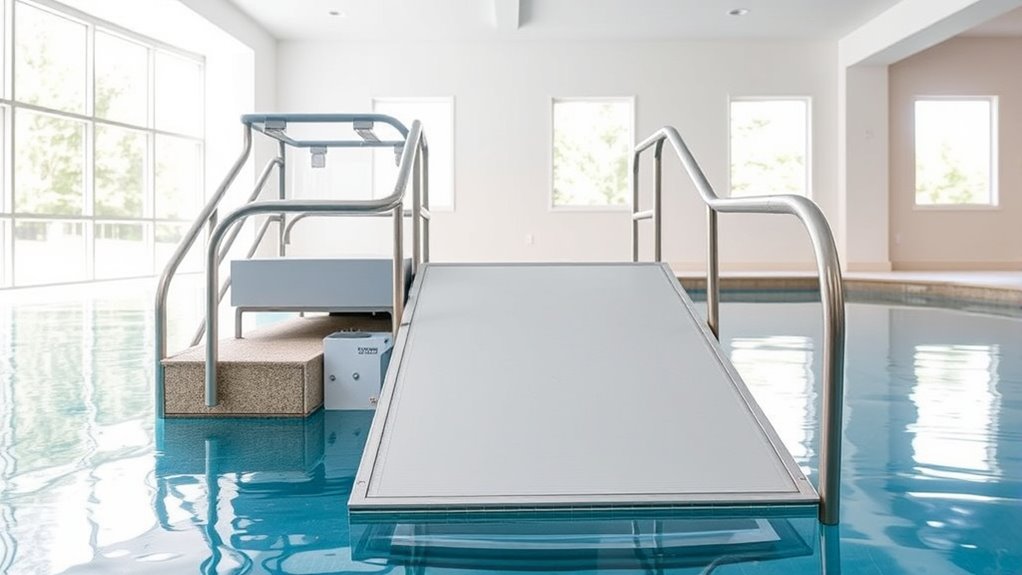 pool lift safety options