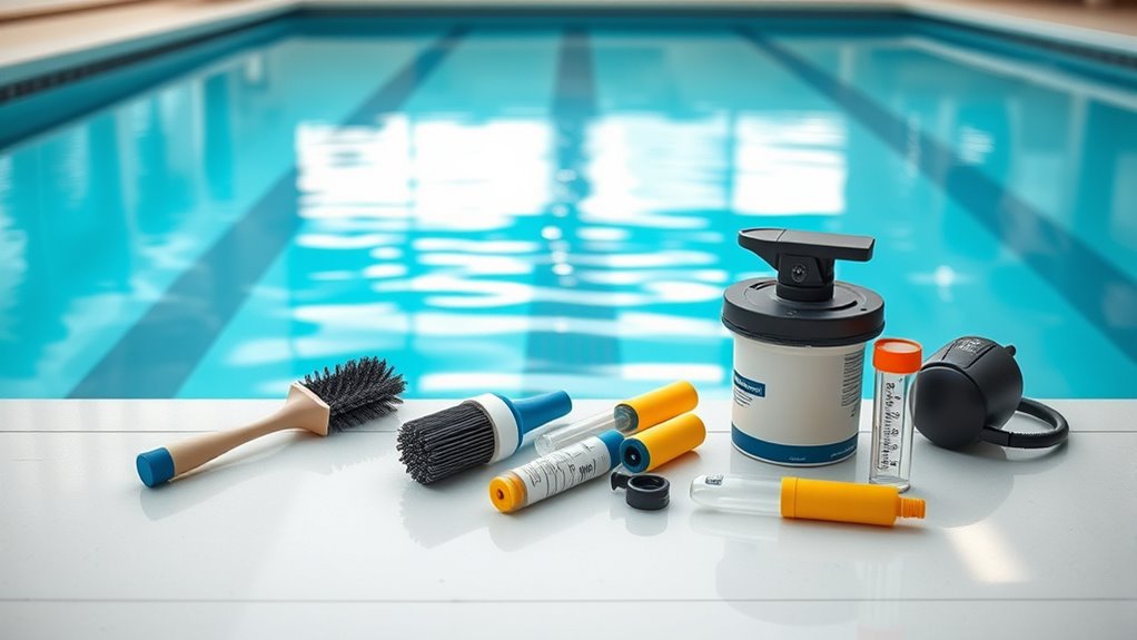 pool maintenance and water balance