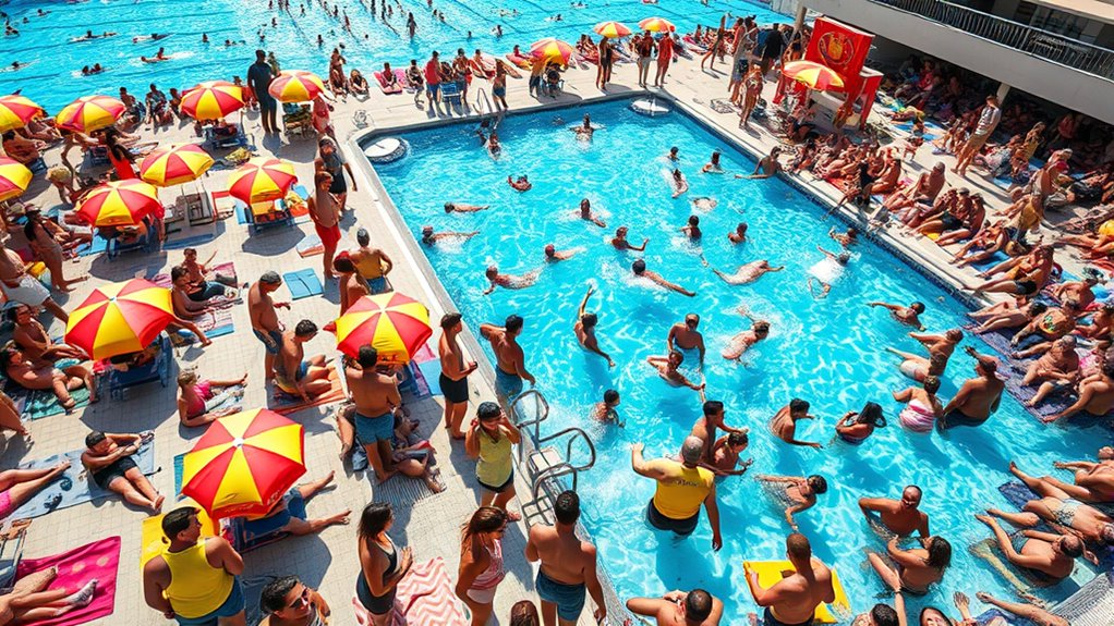 pool safety during peak times