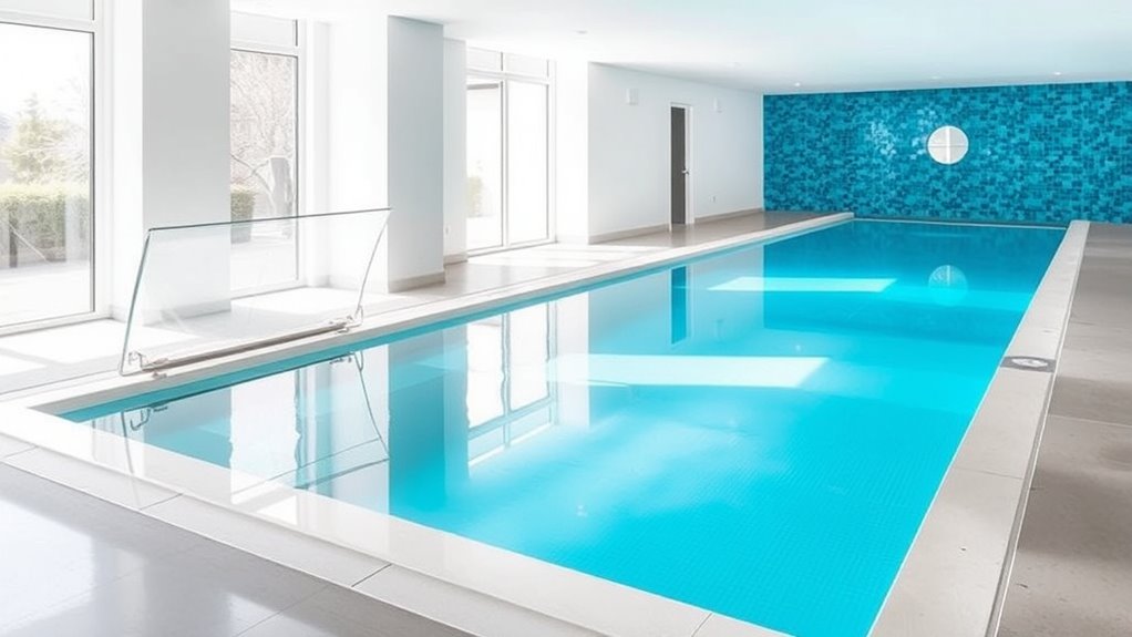 pool shape and size