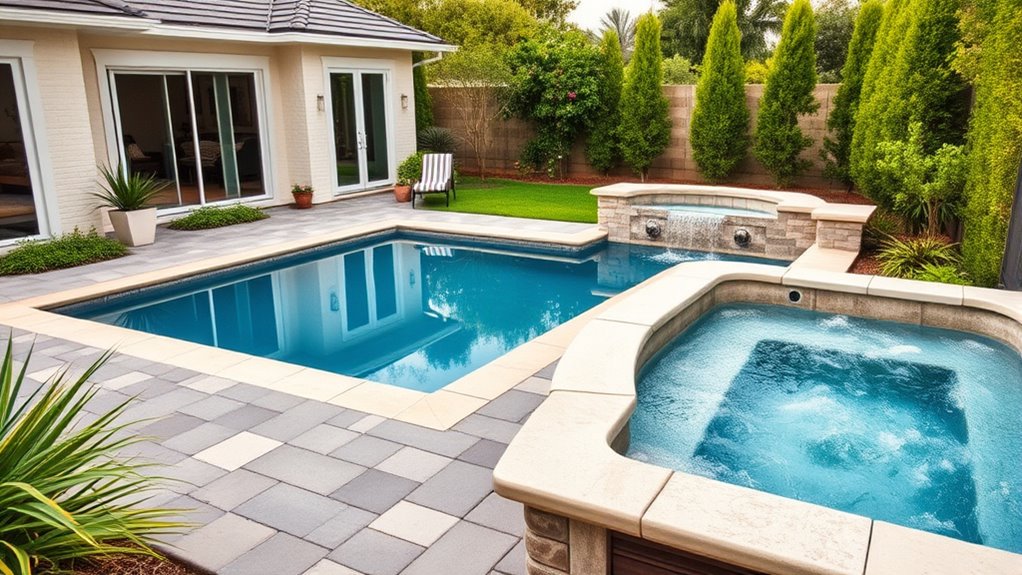 pool size and design