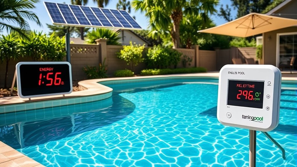 pool size and energy saving measures