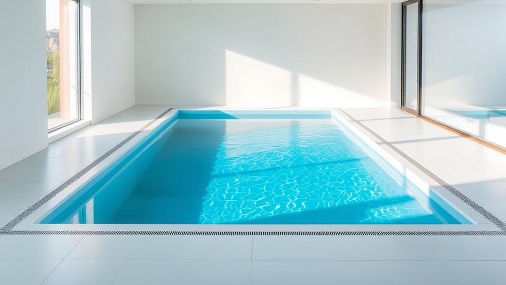 pool size and space