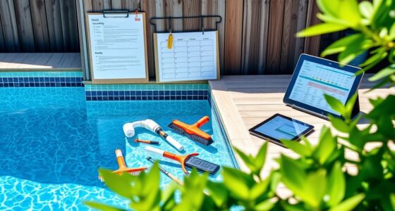 pool upkeep schedules