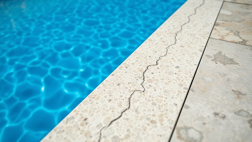 pool waterproofing deterioration issues