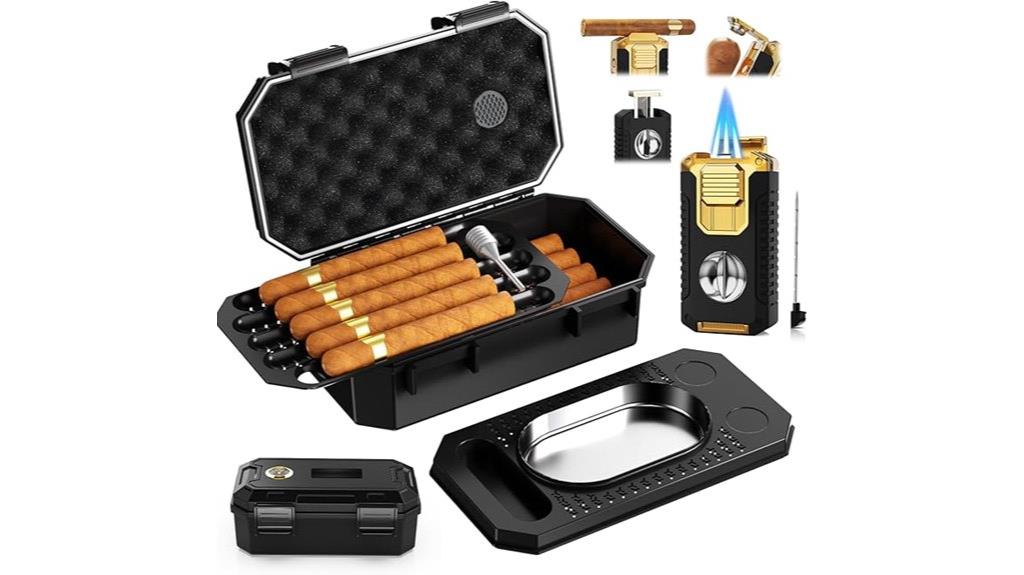 portable cigar travel case