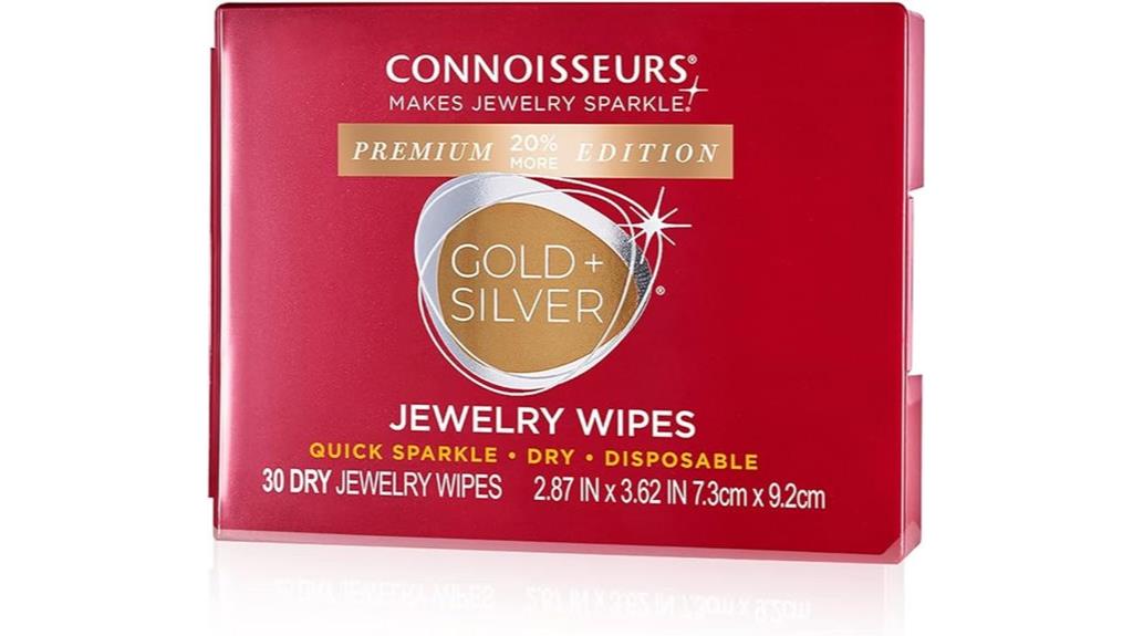 premium jewelry cleaning wipes