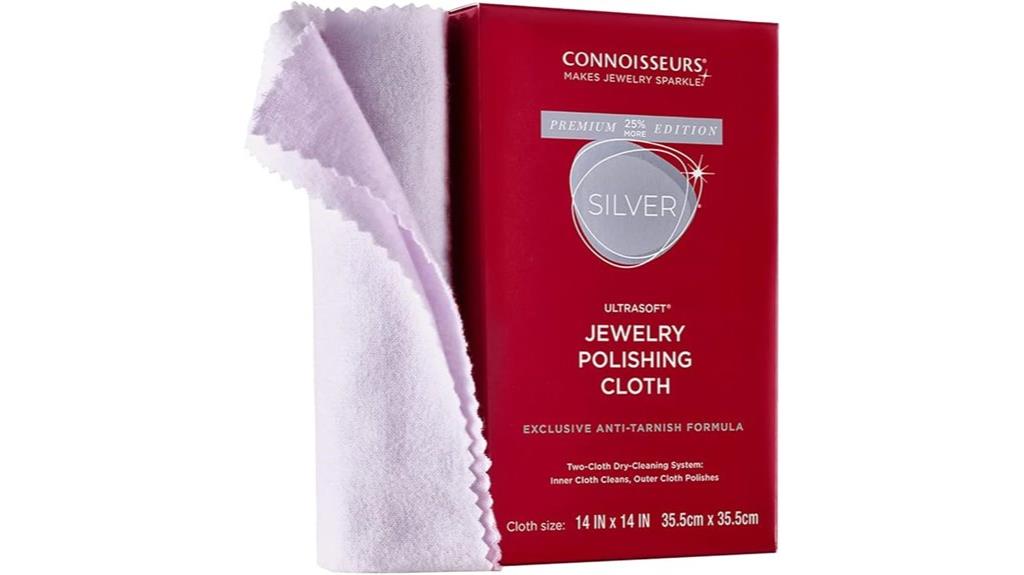 premium silver jewelry polishing cloth